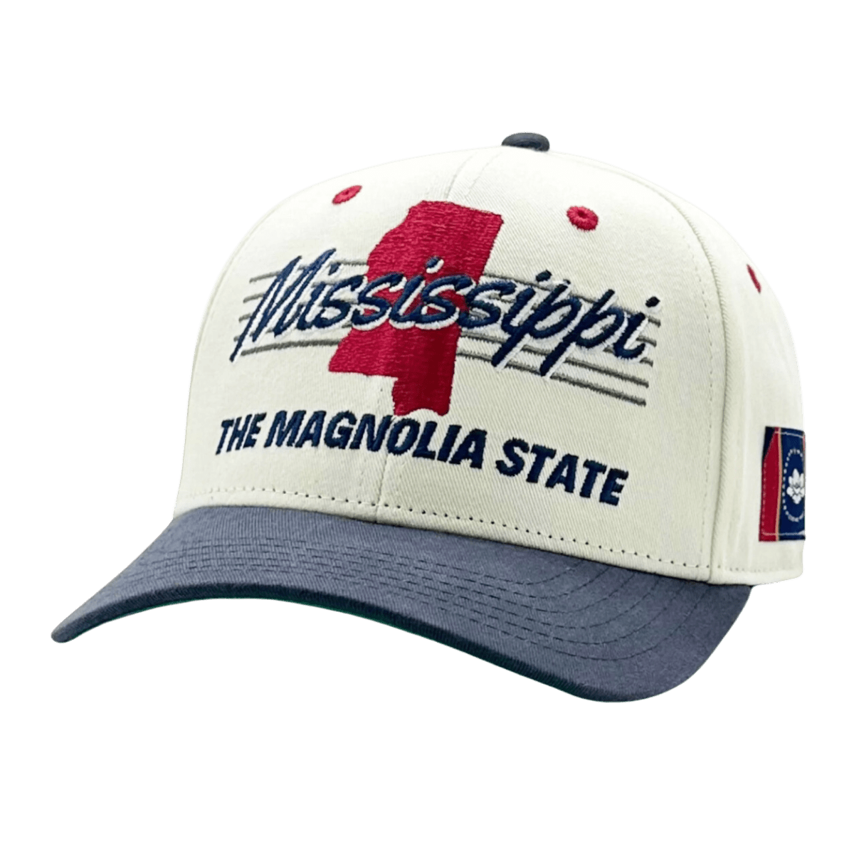 Oxford Shells Vintage Mississippi Magnolia Snapback - Shop B - Unlimited - caps adjustable