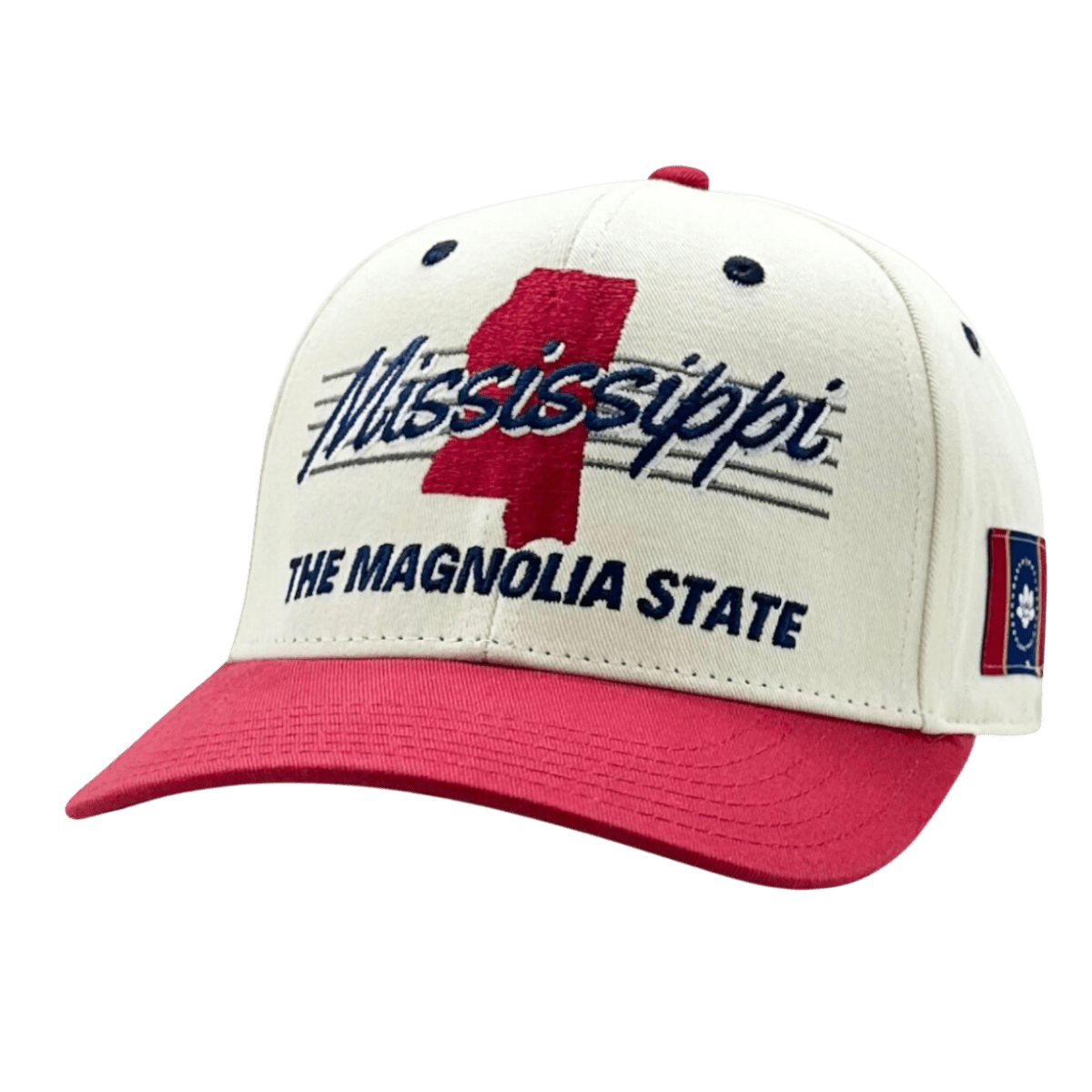 Oxford Shells Vintage Mississippi Magnolia Snapback - Shop B - Unlimited - caps adjustable