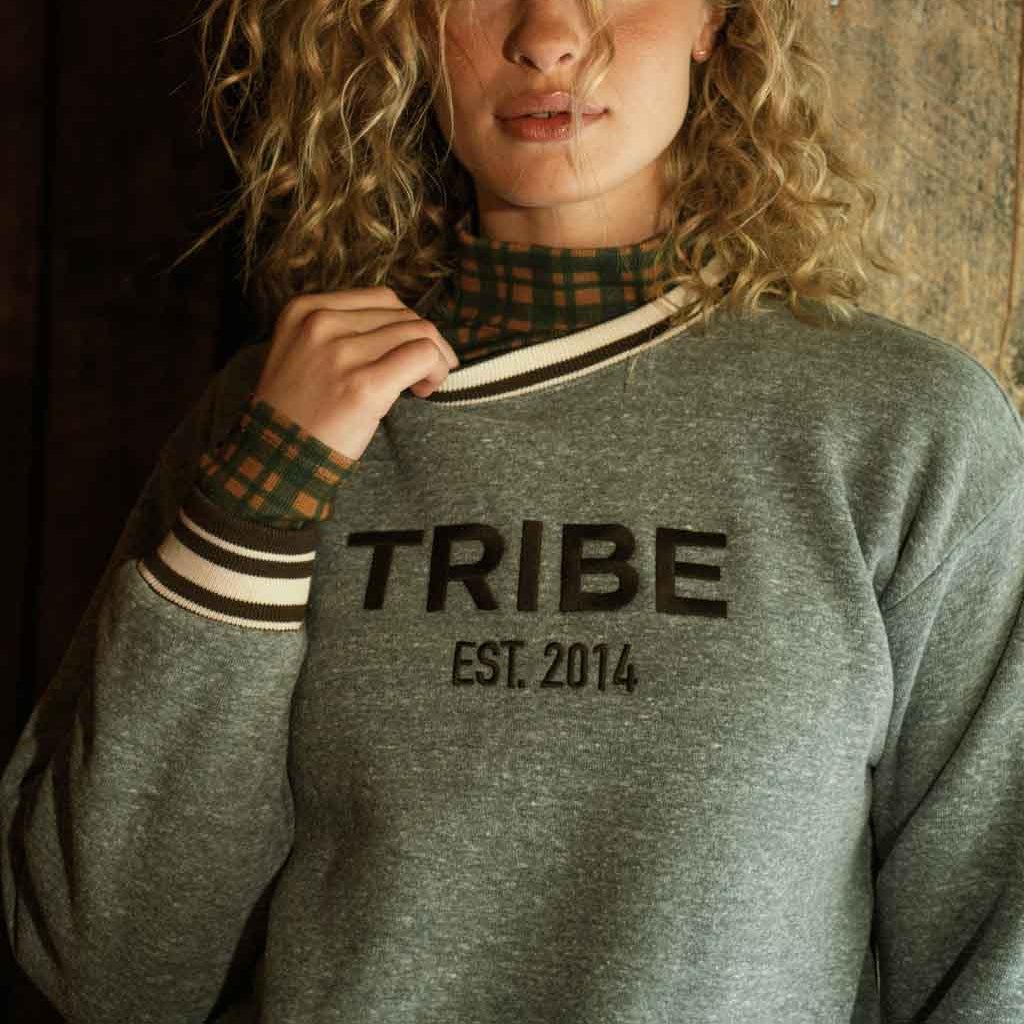 Oxford Tribe Kelley Town and Country Butter Crewneck - Shop B - Unlimited - men fleece