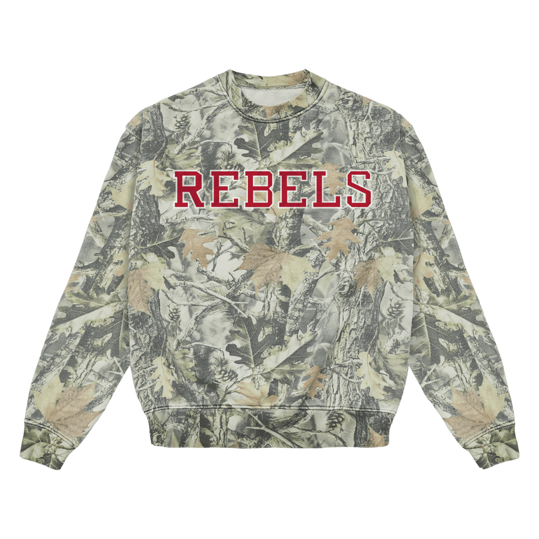 Rebels Cotton Collective Camo Sweatshirt - Shop B - Unlimited - 