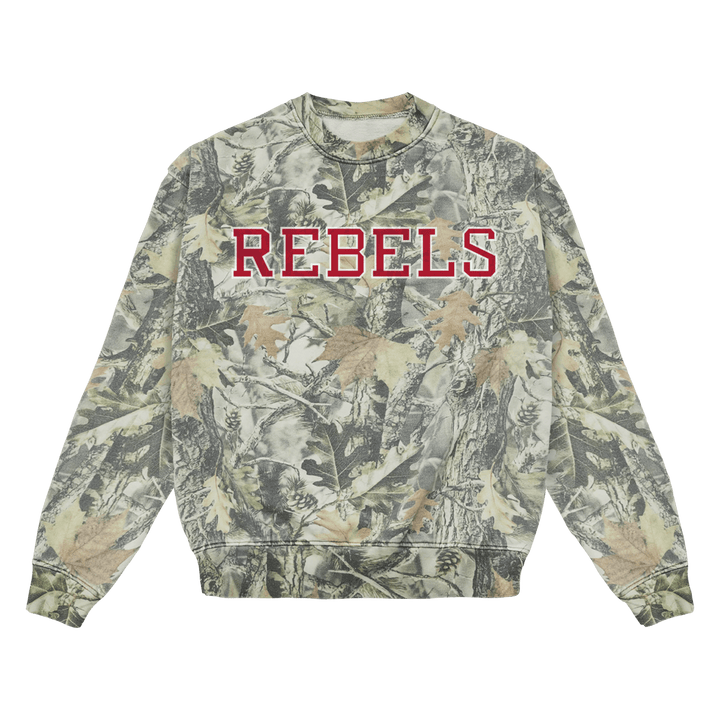 Rebels Cotton Collective Camo Sweatshirt - Shop B - Unlimited - 