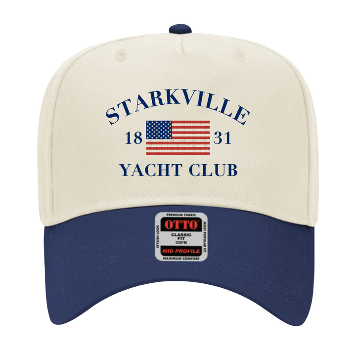 Starkville Embroidered Flag Hat - Shop B - Unlimited - caps adjustable