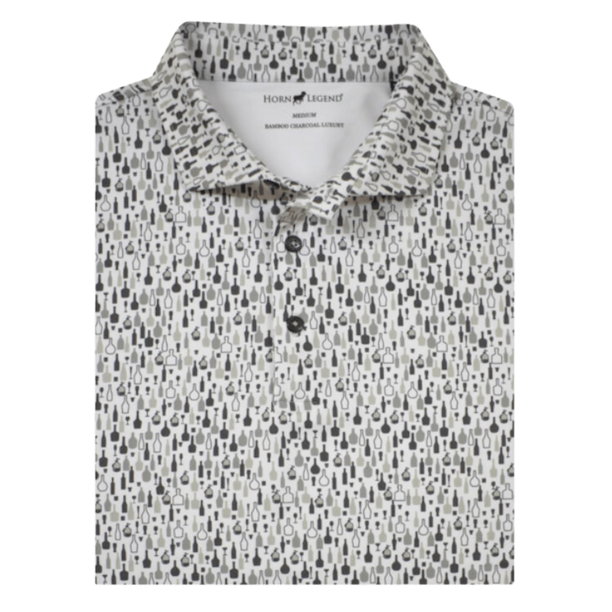 Starkville Horn Legend Pattern Polo - Shop B - Unlimited - men resort