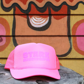 Starkville Monochrome Puff Ink Trucker Hat - Shop B - Unlimited - caps adjustable
