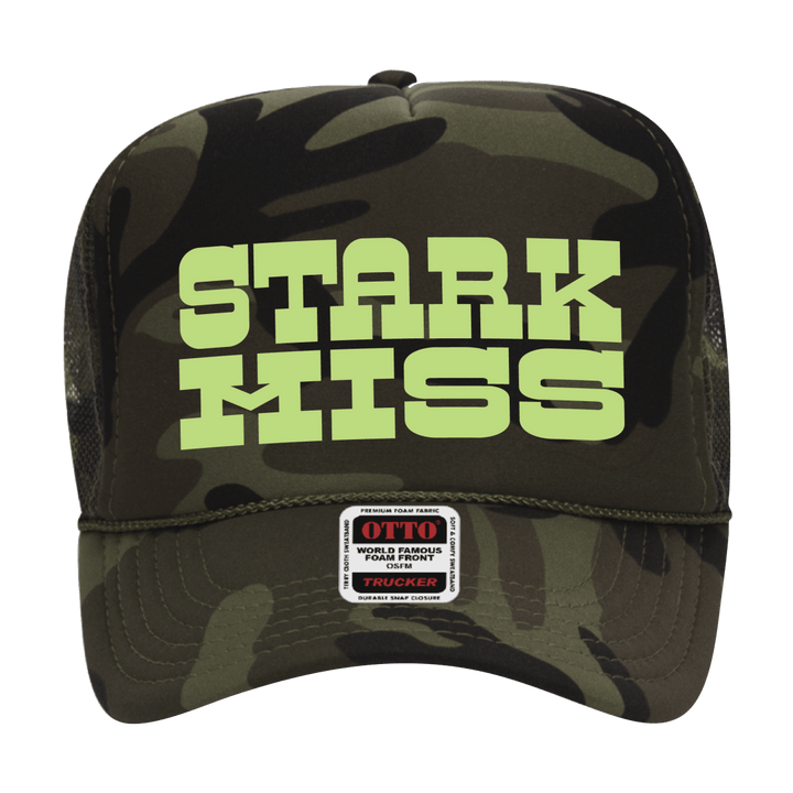 Starkville Retro Camo Trucker Hat - Shop B - Unlimited - caps adjustable