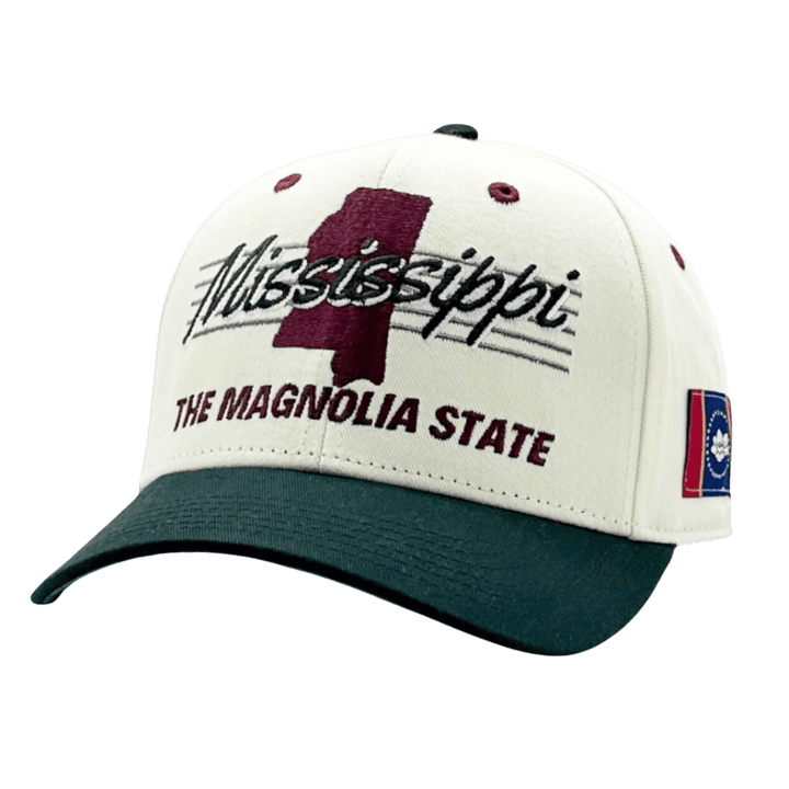 Starkville Shells Vintage Mississippi Magnolia Snapback - Shop B - Unlimited - caps adjustable
