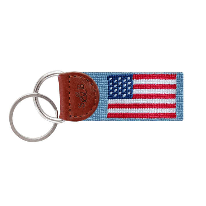Starkville Smathers and Branson Flag Key Fob - Shop B - Unlimited - novelty auto