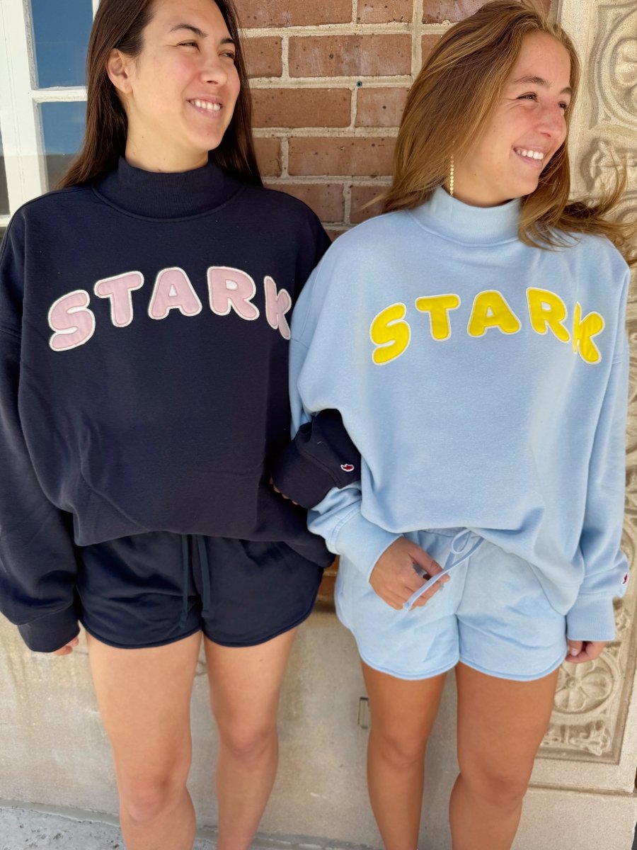 Starkville Summer Mockneck Sweatshirt - Game Day Apparel - 