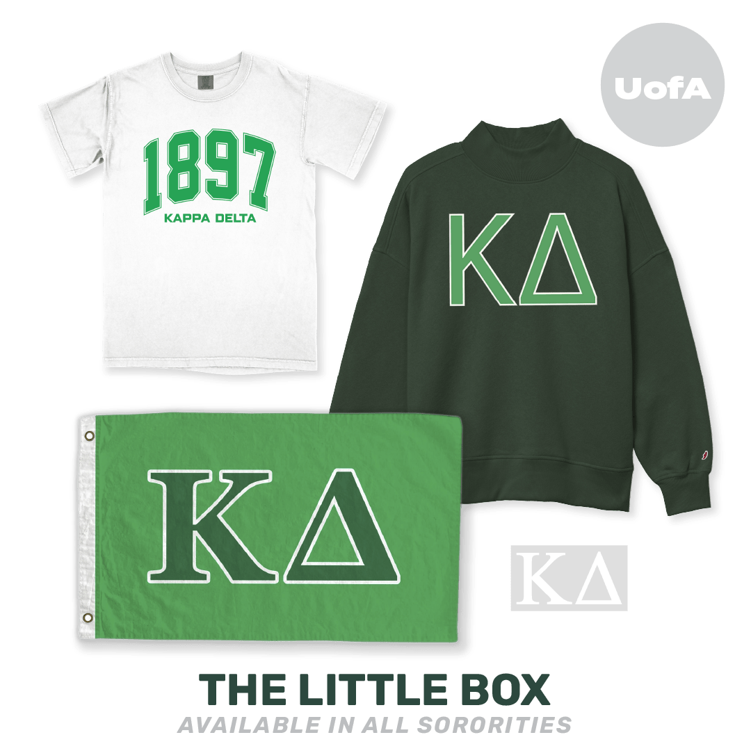 University of Arkansas 2026 Little Bid Day Box - Game Day Apparel - Bid Day Box 2026