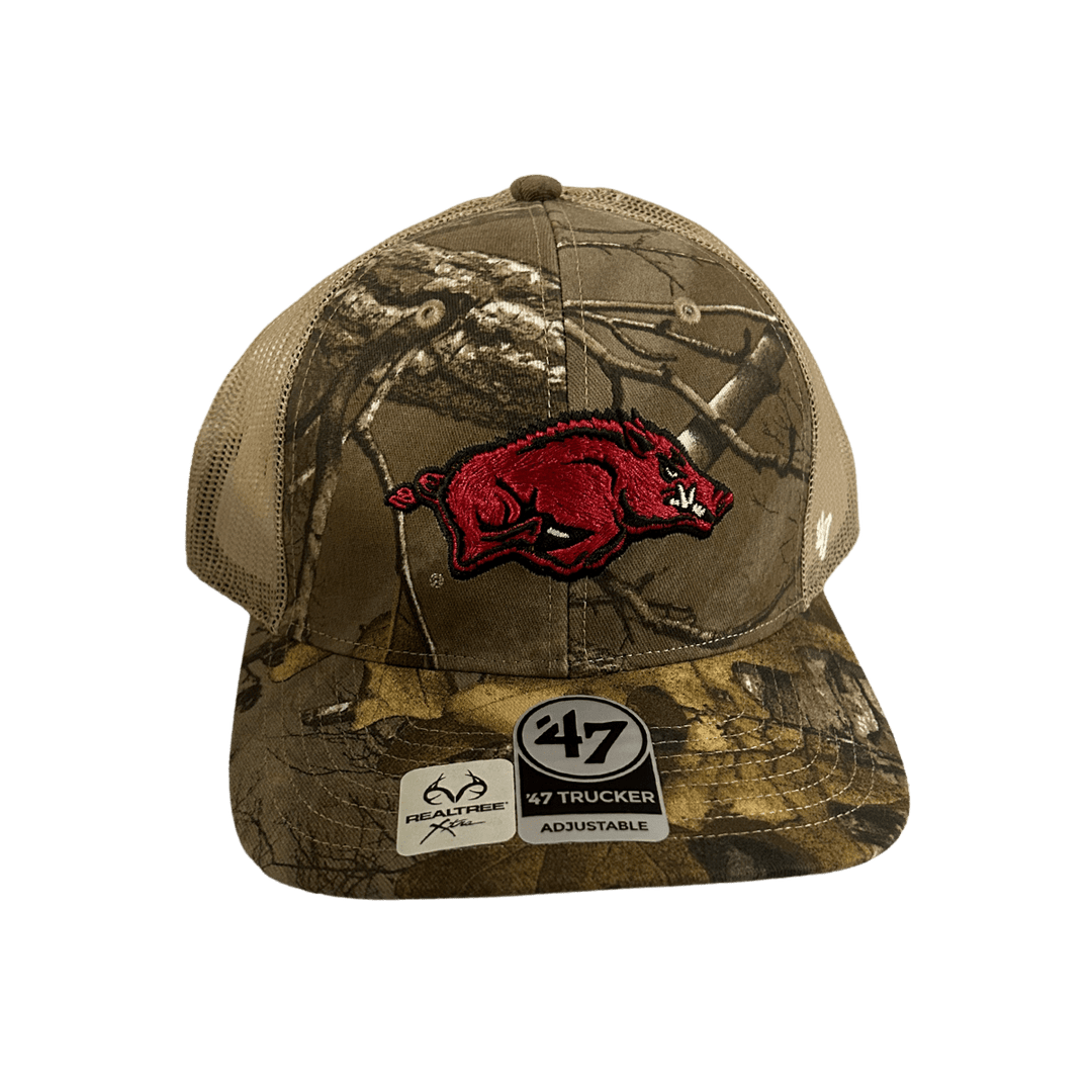 University of Arkansas 47 Brand Realtree Trucker Hat - Shop B - Unlimited - caps adjustable