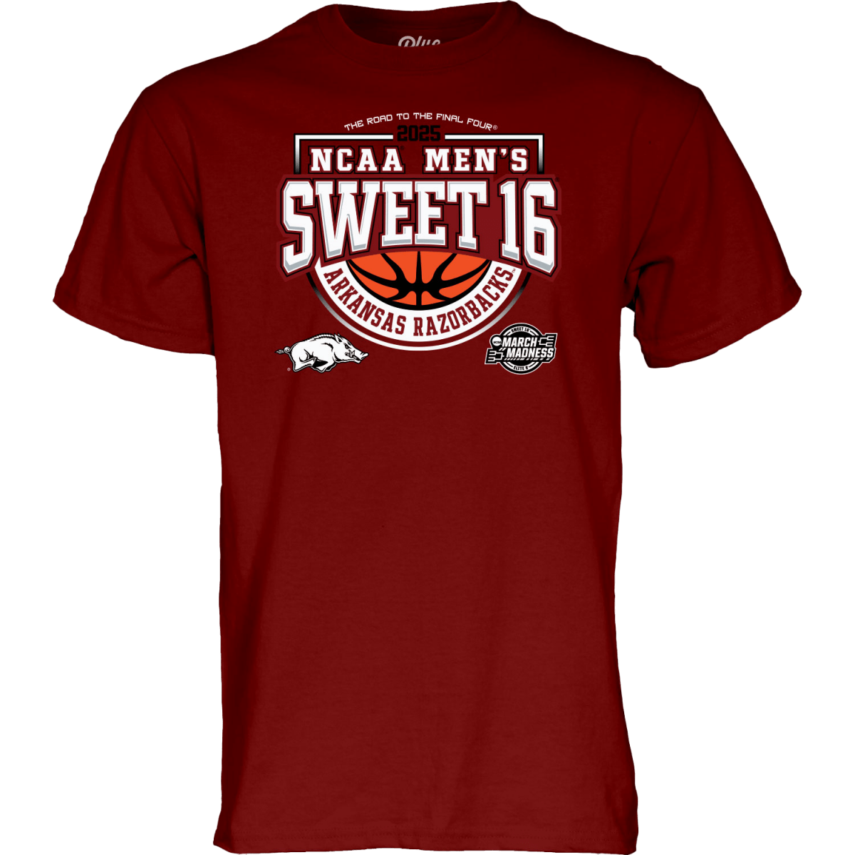University of Arkansas Sweet Sixteen T-Shirt - Shop B - Unlimited - 