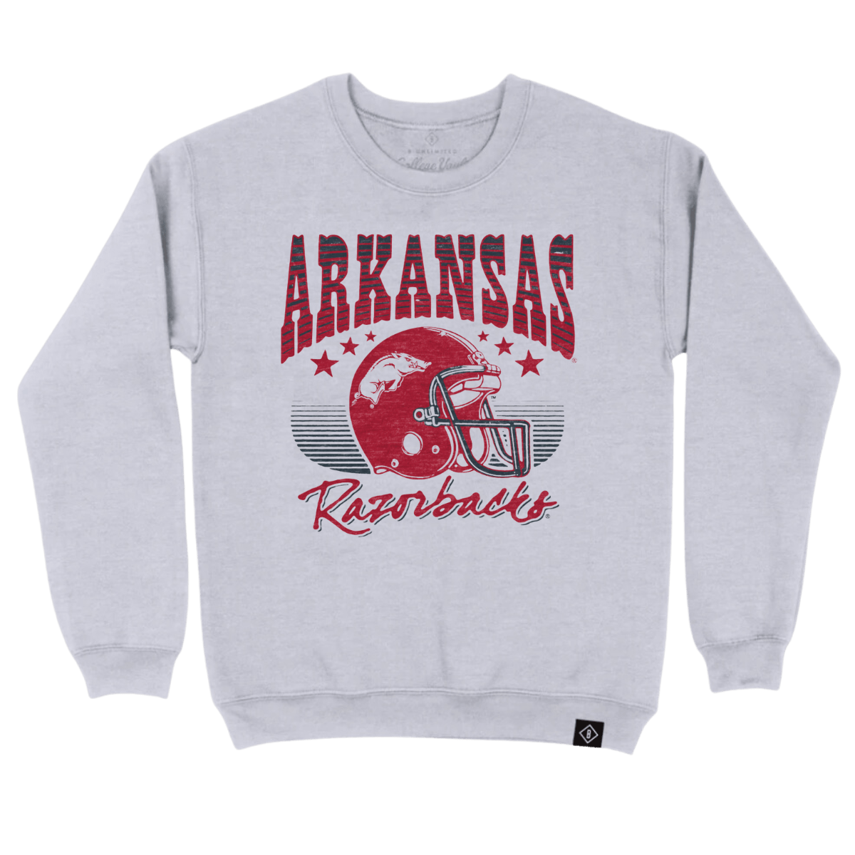 University of Arkansas Throwback Sweatshirt - Shop B - Unlimited - men fleece