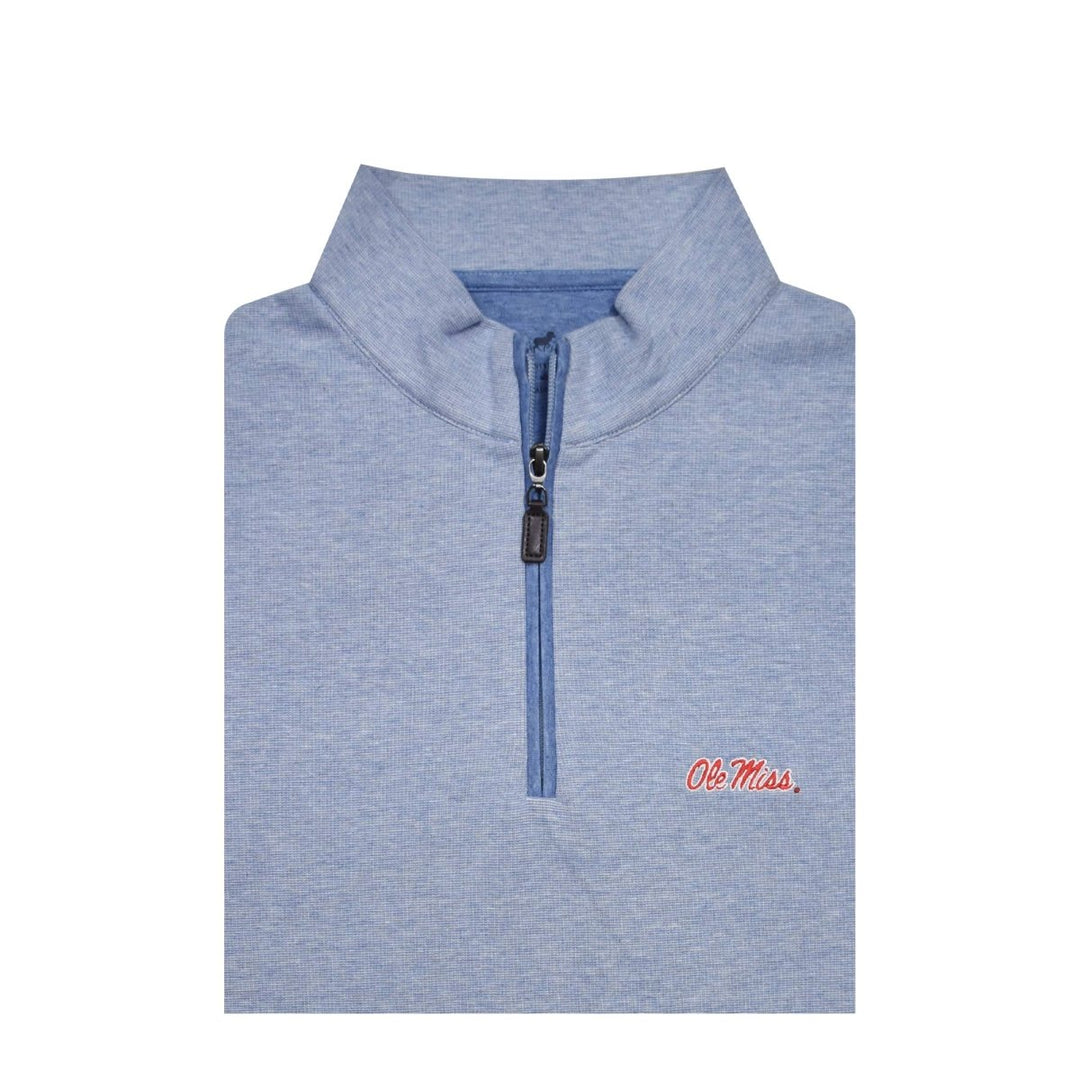 University of Mississippi Horn Legend 1/4 Zip Pullover - Shop B - Unlimited - men outerwear