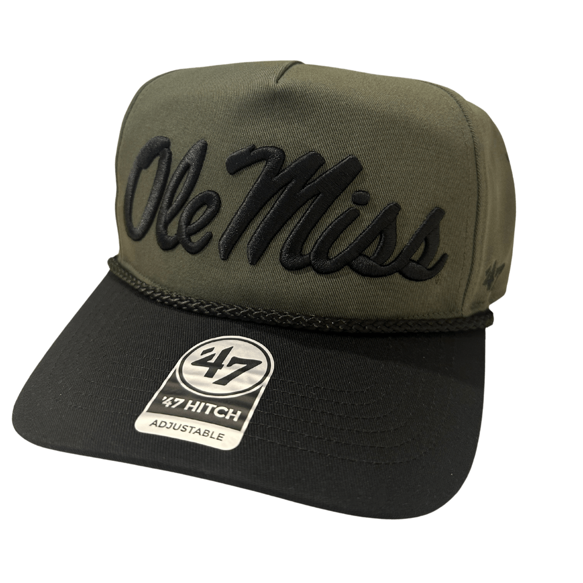 University of Mississippi Overhand Hitch Tonal Hat - Shop B - Unlimited - caps adjustable