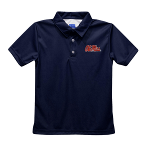 University of Mississippi Youth Short Sleeve Polo Box Shirt - Shop B - Unlimited - youth tee