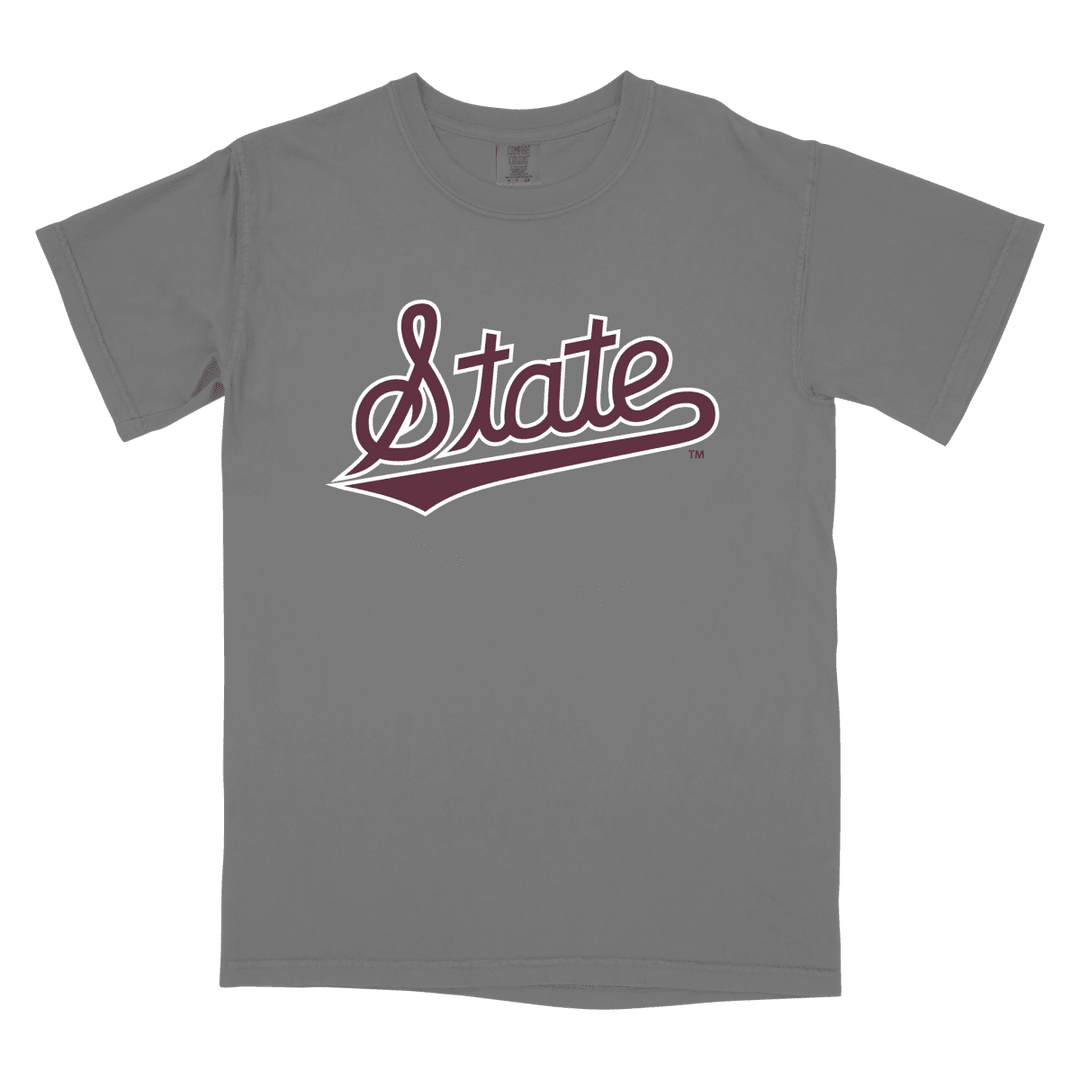 Vault State Script MSU Tee - Shop B - Unlimited - men tee
