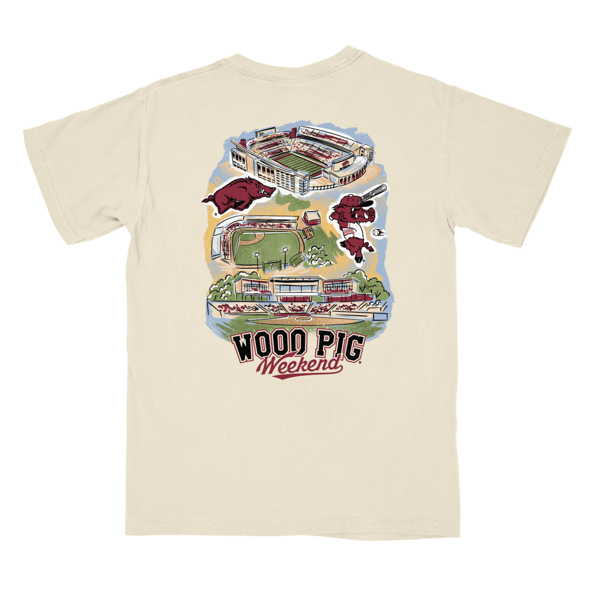 Woo Pig Weekend 2025 T-Shirt - Shop B - Unlimited - 