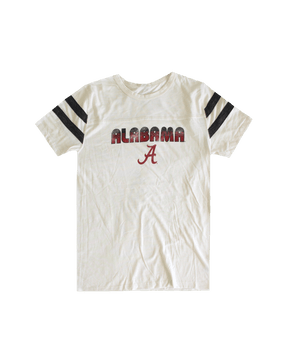 Alabama Script A Football Jersey T-Shirt - Shop B-Unlimited