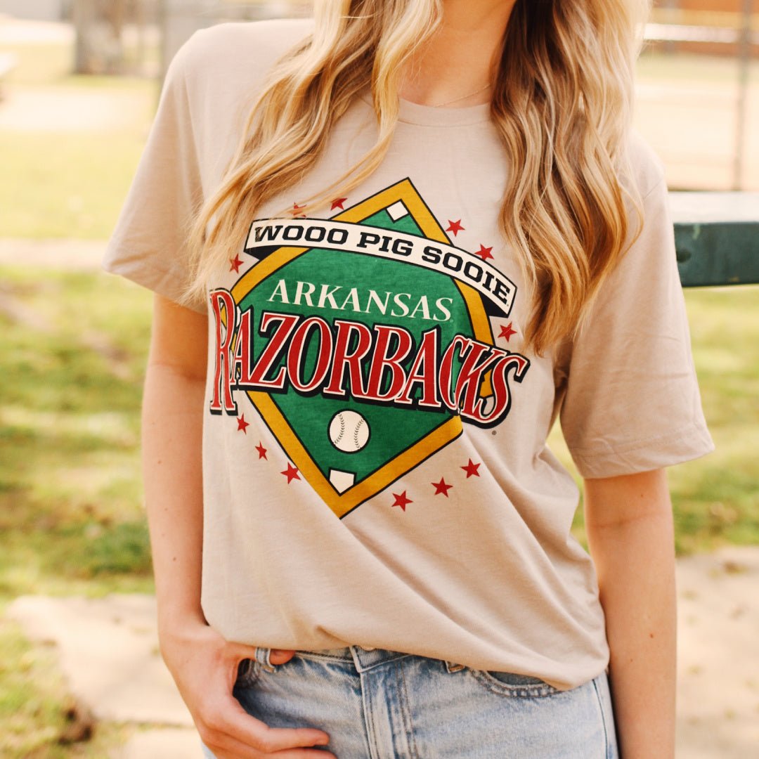 Arkansas Baseball Bleed T-Shirt - Shop B-Unlimited