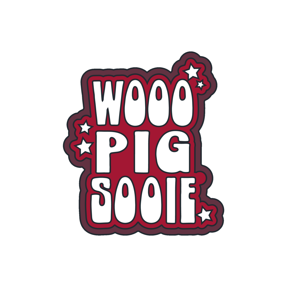 Arkansas Chant It Out Sticker - Shop B - Unlimited - novelty sticker