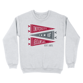 Arkansas Collegiate Pennant Sweatshirt - Shop B-Unlimited