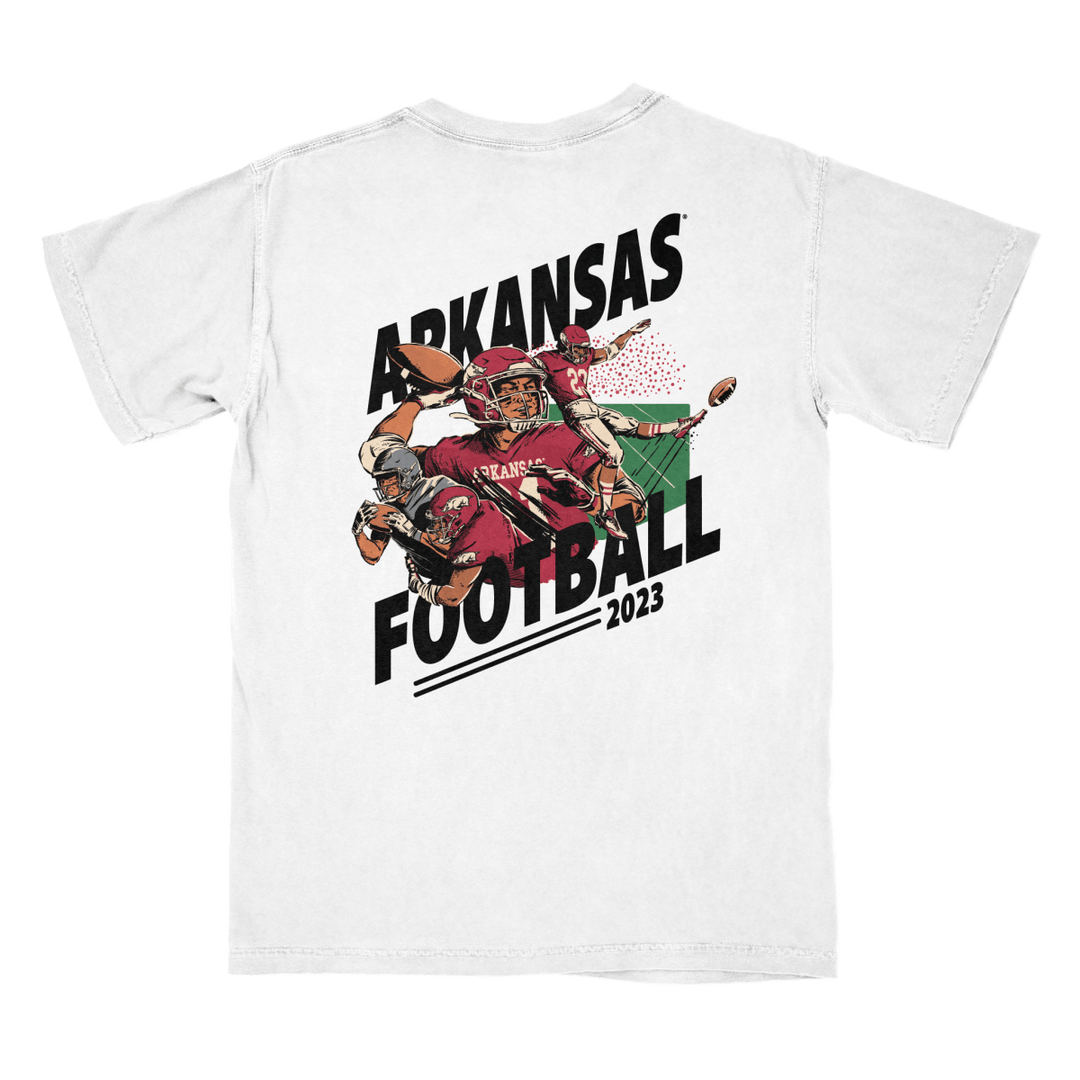 Arkansas Football Top Plays Pocket T - Shirt - Shop B - Unlimited - men tee
