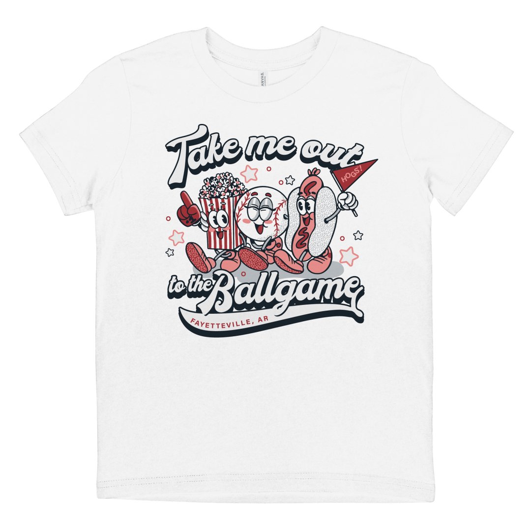 Arkansas Gameday Friends Youth T - Shirt - Shop B - Unlimited - youth tee