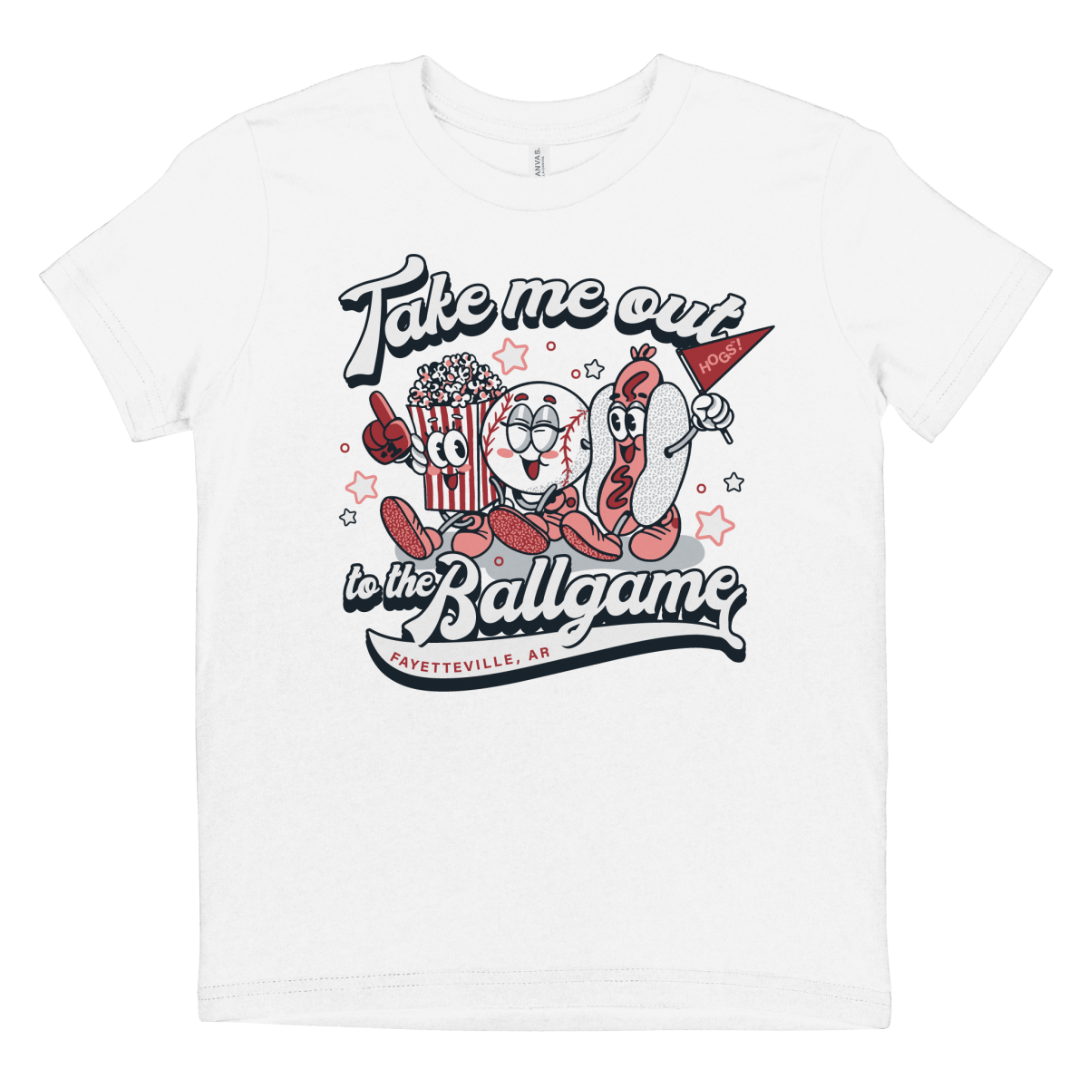 Arkansas Gameday Friends Youth T - Shirt - Shop B - Unlimited - youth tee
