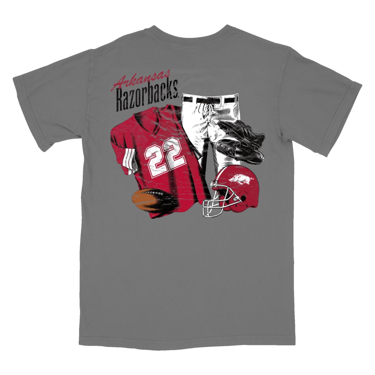 Arkansas Geared Up Pocket T Shirt - Shop B-Unlimited