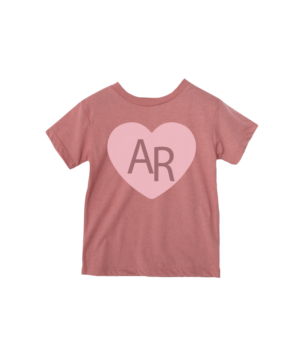 Arkansas Heart Youth T - Shirt - Shop B - Unlimited - youth tee