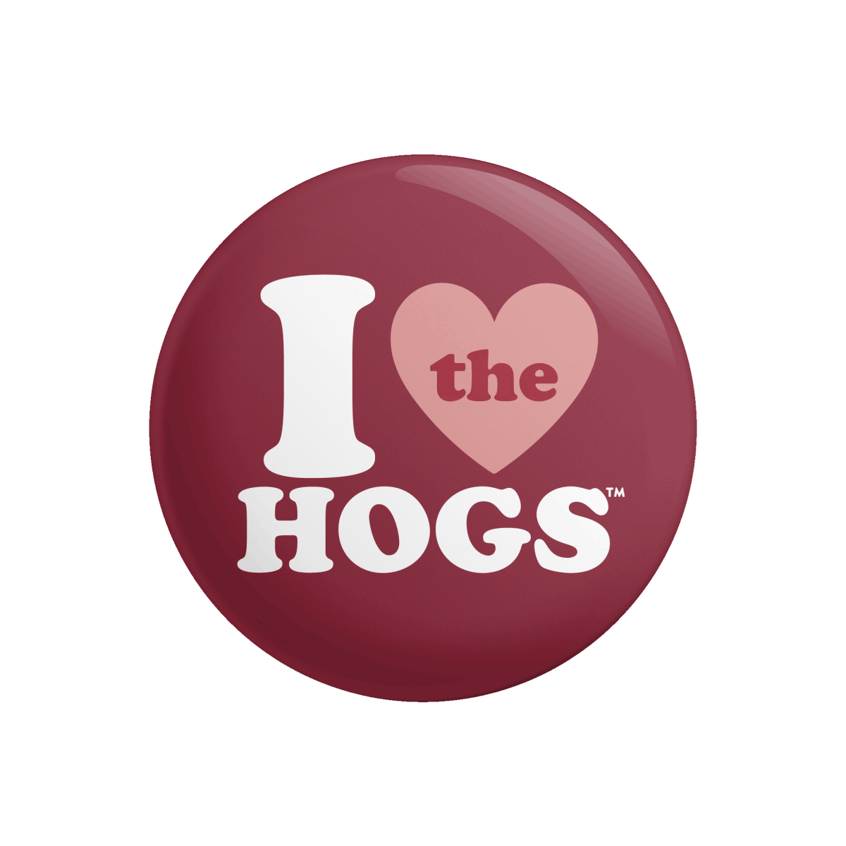 Arkansas I heart Button - Shop B - Unlimited - novelty pin
