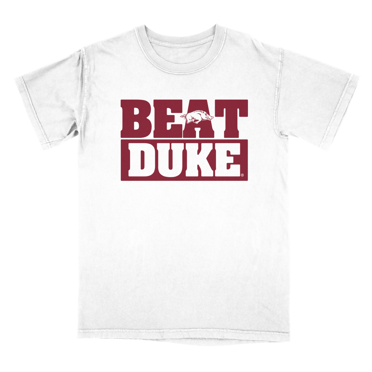 Arkansas Razorbacks Beat Duke T-Shirt - Shop B-Unlimited
