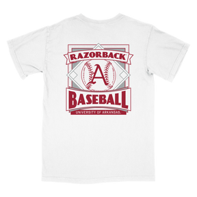 Arkansas Retro Ball Pocket T-Shirt - Shop B-Unlimited