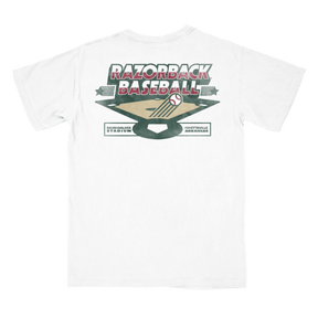 Arkansas Star Crossed Baseball T-Shirt - Shop B-Unlimited