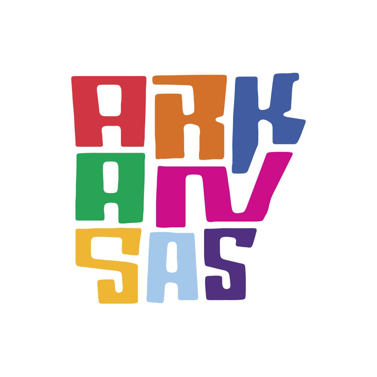 Arkansas State Outline Sticker - Shop B - Unlimited - novelty sticker