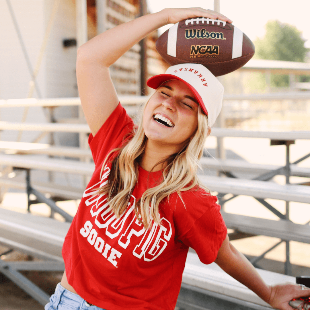 Arkansas Team Chant Crop - Shop B-Unlimited