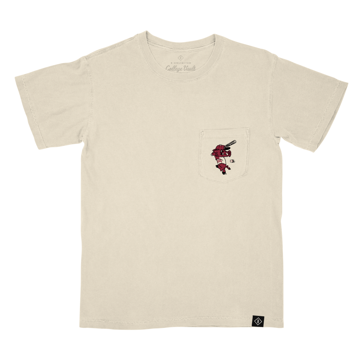 Arkansas Vault Ribby Pocket T-Shirt - Shop B-Unlimited