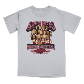 Arkansas Women's Basketball Team 2023 T - Shirt - Shop B - Unlimited - men tee