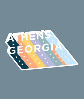 Athens Die Cut Stickers - Shop B-Unlimited
