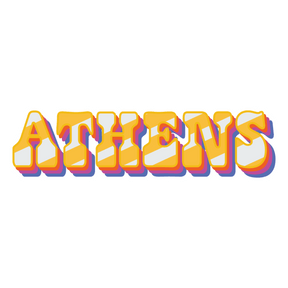 Athens Die Cut Stickers - Shop B-Unlimited