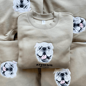 Athens Embroidered Mascot Sweatshirt - Shop B-Unlimited