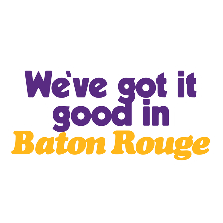 Baton Rouge Die Cut Stickers - Shop B - Unlimited - novelty sticker
