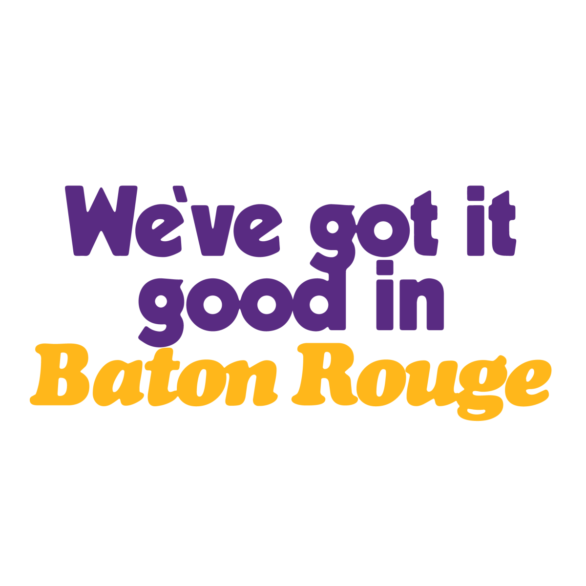 Baton Rouge Die Cut Stickers - Shop B-Unlimited
