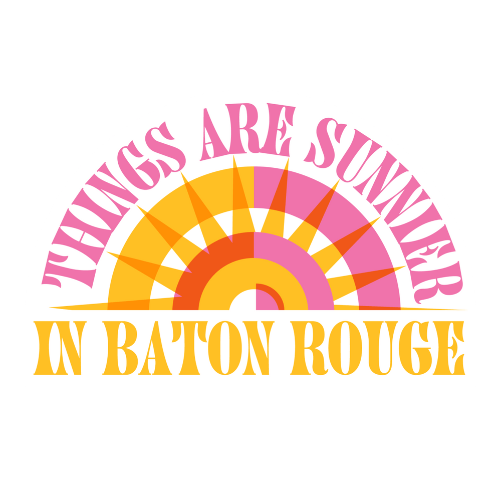 Baton Rouge Die Cut Stickers - Shop B - Unlimited - novelty sticker