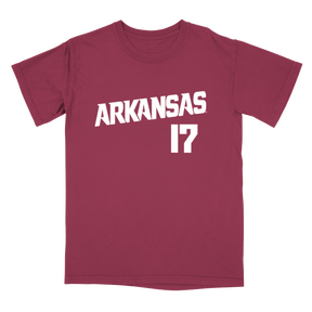 Brady Slavens Red Jersey T-Shirt - Shop B-Unlimited