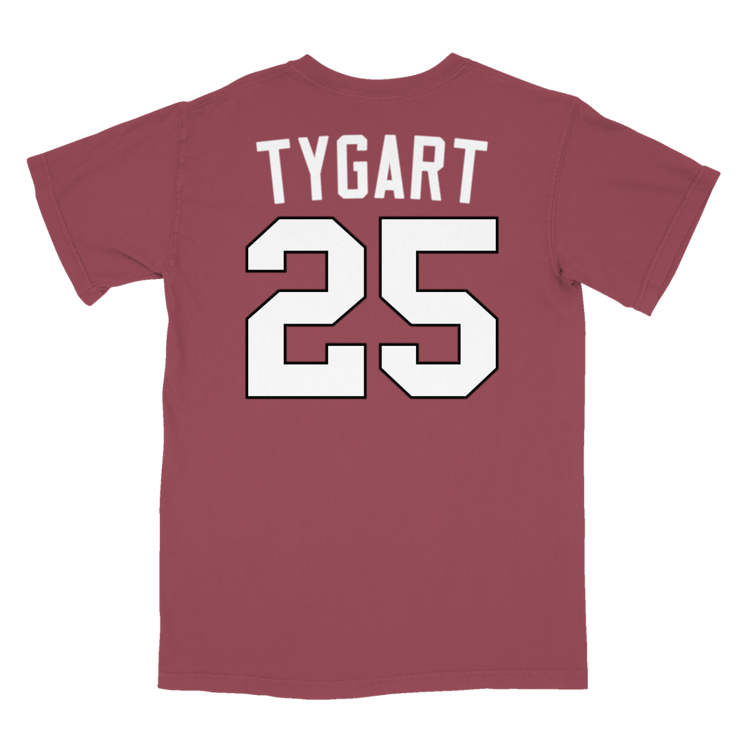 Brady Tygart Red Throwback Jersey T - shirt - Shop B - Unlimited - men tee