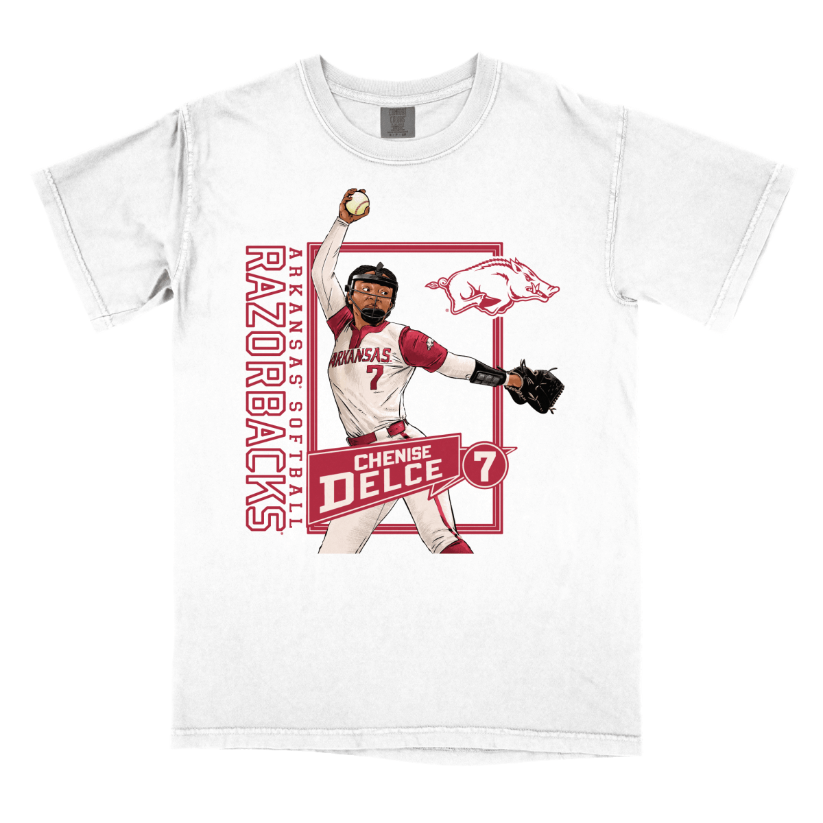 Chenise Delce SEC Pitcher of the Year T-shirt - Shop B-Unlimited