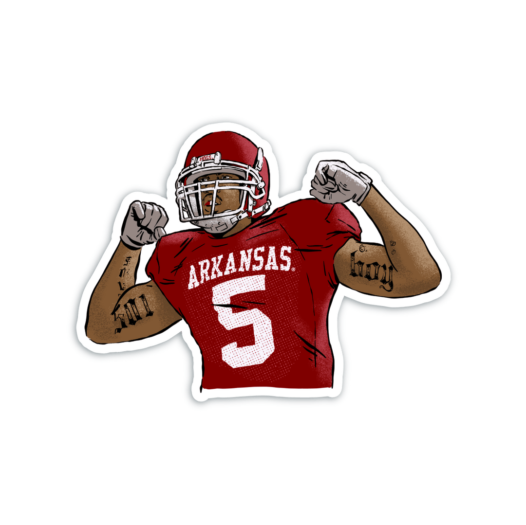 Darren McFadden Flex Decal - Shop B - Unlimited - novelty sticker