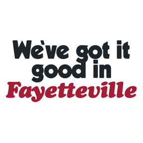 Fayetteville Die Cut Stickers - Shop B - Unlimited - novelty sticker