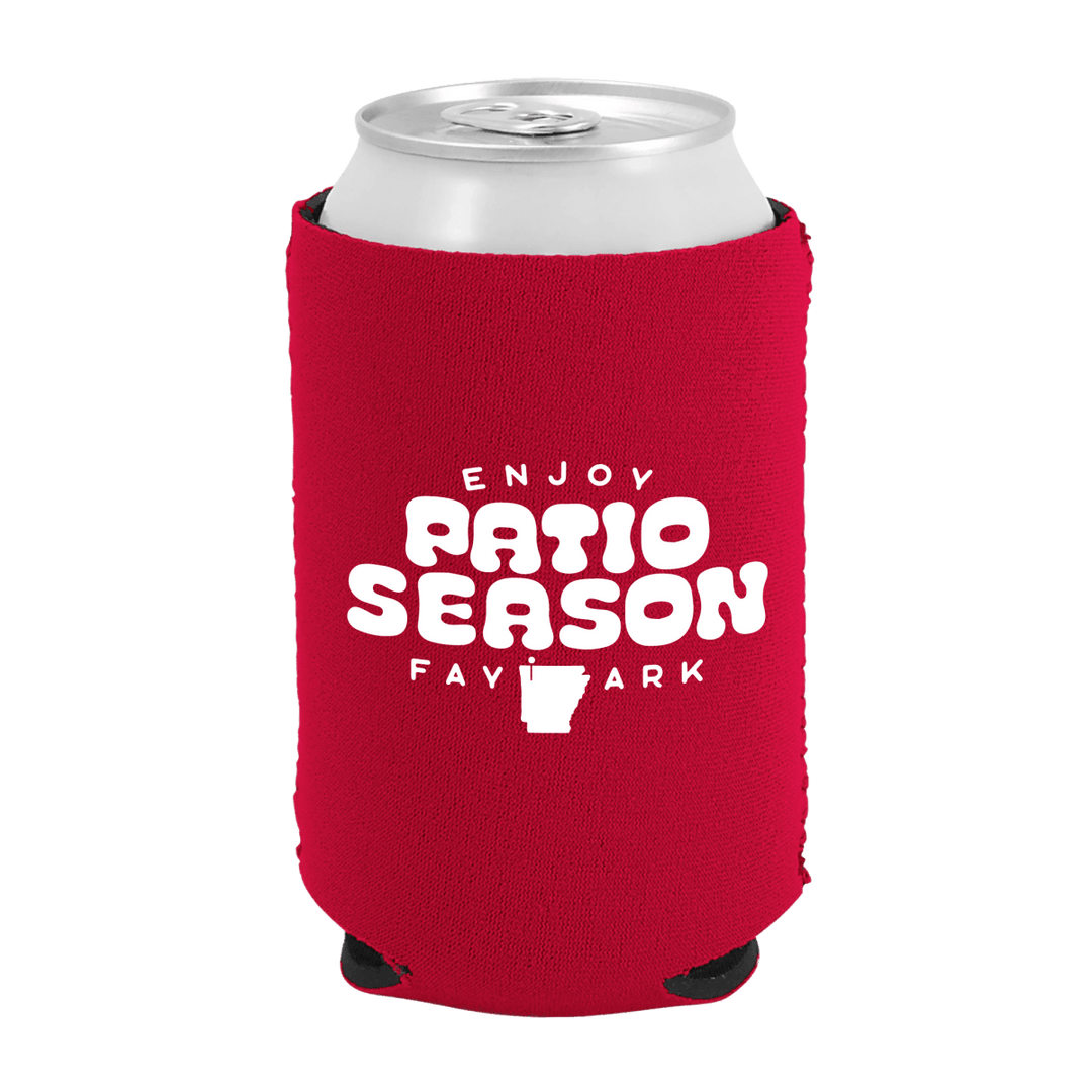 Enjoy Patio Season Can Cooler - Shop B - Unlimited - novelty drinkware